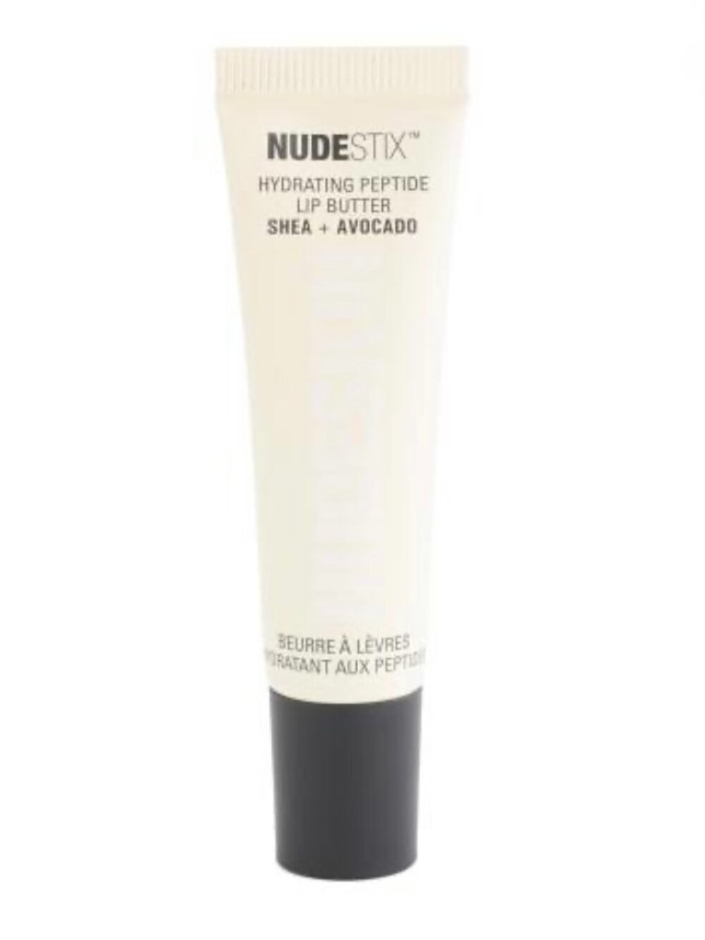 NIB-Nudestix Hydrating Peptide Lip Butter Shea and Avocado - Clear - 0.34 fl oz